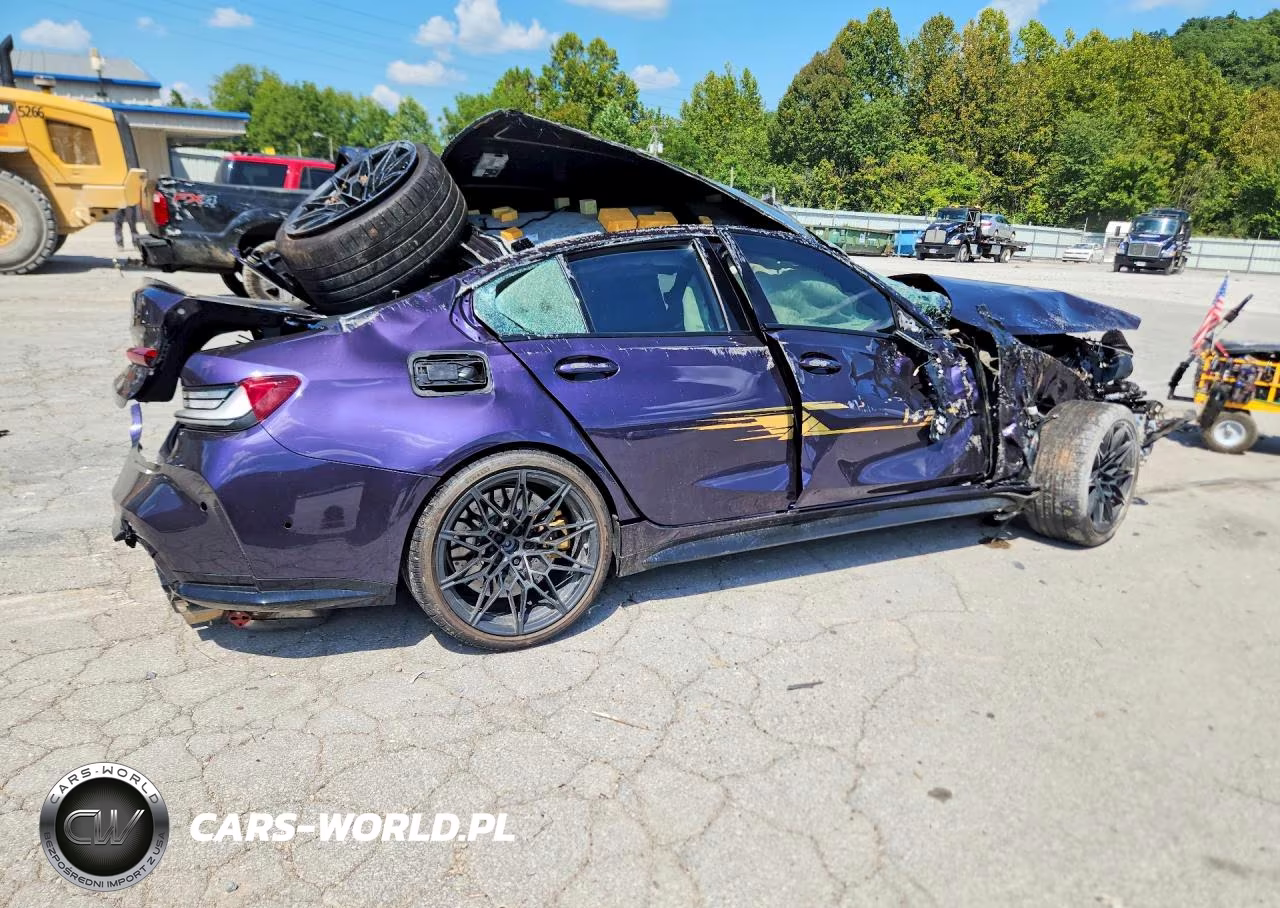 2023 BMW M3 Competition VIN:WBS43AY0XPFN47375 - 3