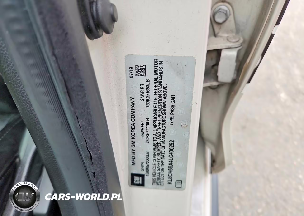 2020 Chevrolet Spark Activ VIN:KL8CH6SA4LC406292 - 12