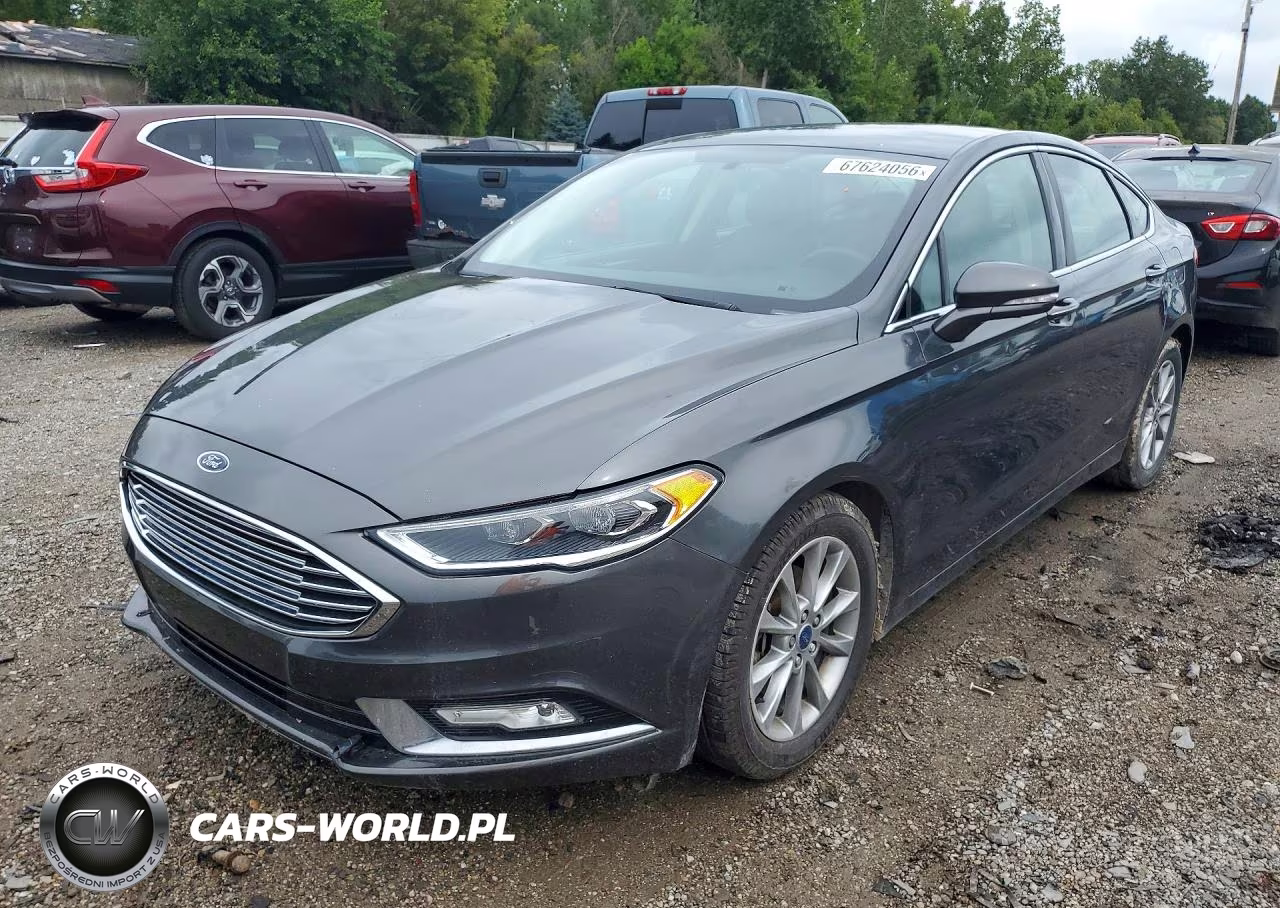 2017 Ford Fusion Se VIN:3FA6P0HD9HR405563 - 1