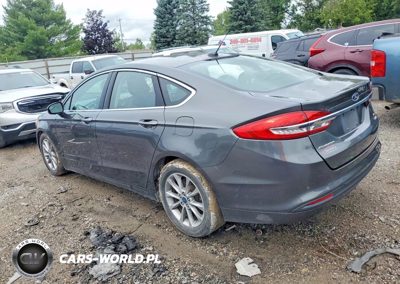 2017 Ford Fusion Se VIN:3FA6P0HD9HR405563 - 2