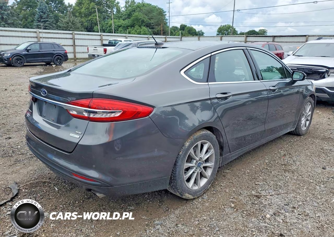 2017 Ford Fusion Se VIN:3FA6P0HD9HR405563 - 3