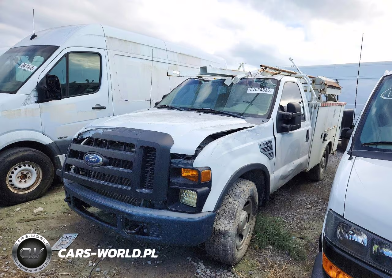 2008 Ford F350 Srw Super Duty VIN:1FDWF30548EC54472 - 1