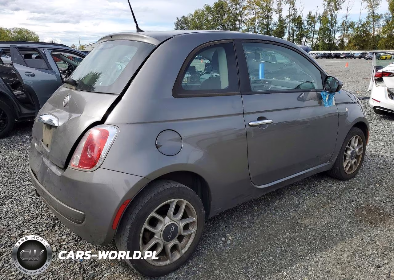 2012 Fiat 500 Pop VIN:3C3CFFAR8CT299051 - 3