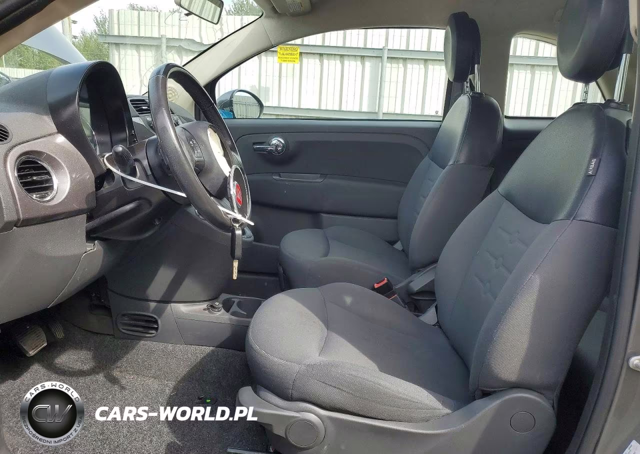 2012 Fiat 500 Pop VIN:3C3CFFAR8CT299051 - 7