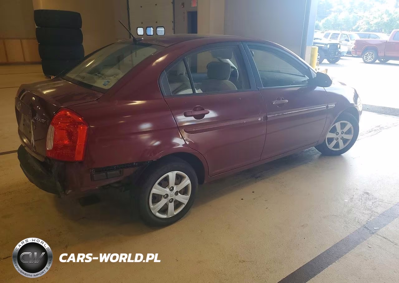 2009 Hyundai Accent Gls VIN:KMHCN46C19U320307 - 3