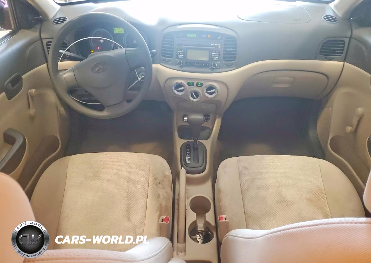 2009 Hyundai Accent Gls VIN:KMHCN46C19U320307 - 8