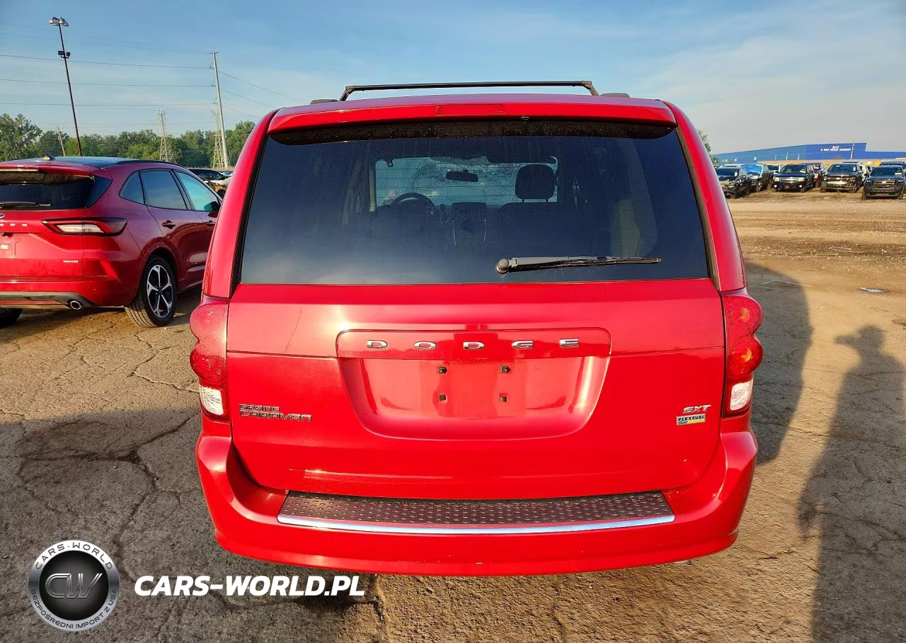 2014 Dodge Grand Caravan Sxt VIN:2C4RDGCG6ER391892 - 6
