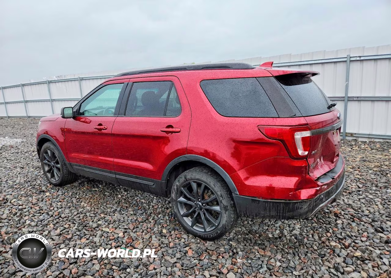 2017 Ford Explorer Xlt VIN:1FM5K8D83HGA74090 - 2