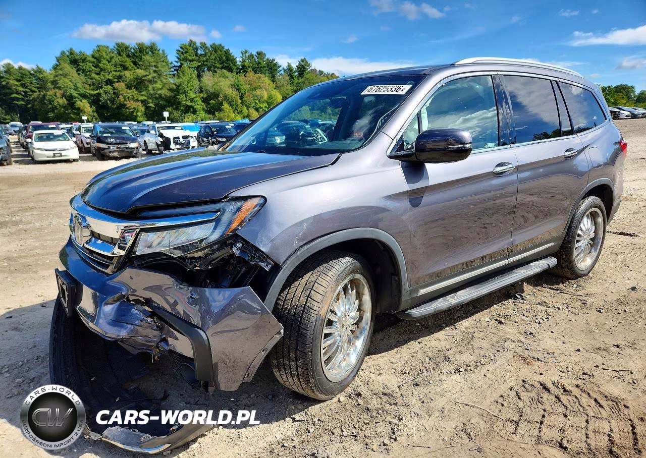 2021 Honda Pilot Touring VIN:5FNYF6H91MB045270 - 1