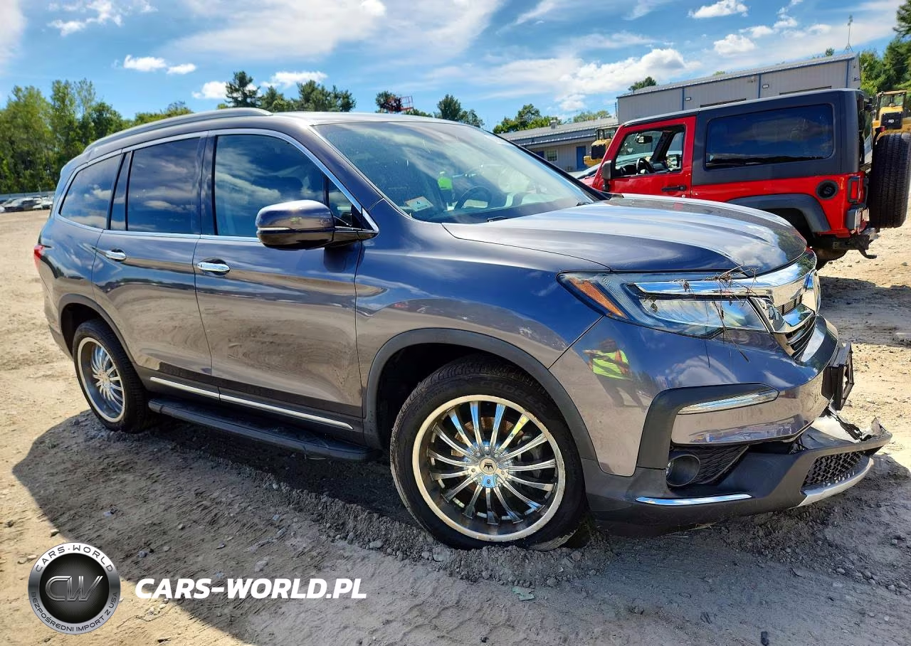 2021 Honda Pilot Touring VIN:5FNYF6H91MB045270 - 4