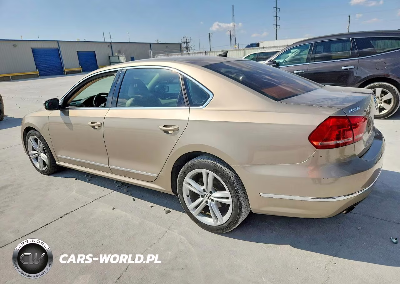 2015 Volkswagen Passat Sel VIN:1VWCS7A39FC023371 - 2