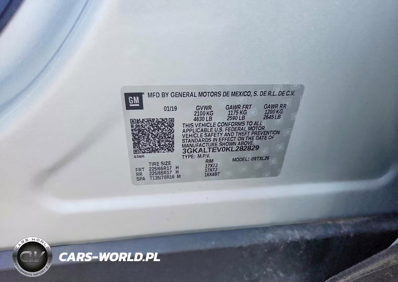 2019 GMC Terrain Sle VIN:3GKALTEV0KL282829 - 13