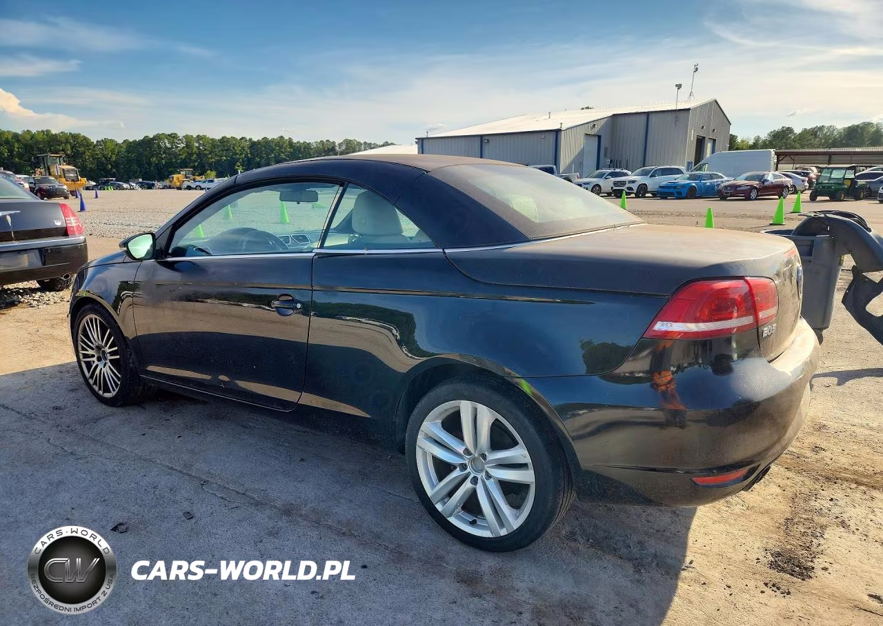 2012 Volkswagen Eos Komfort VIN:WVWBW7AH8CV002851 - 2