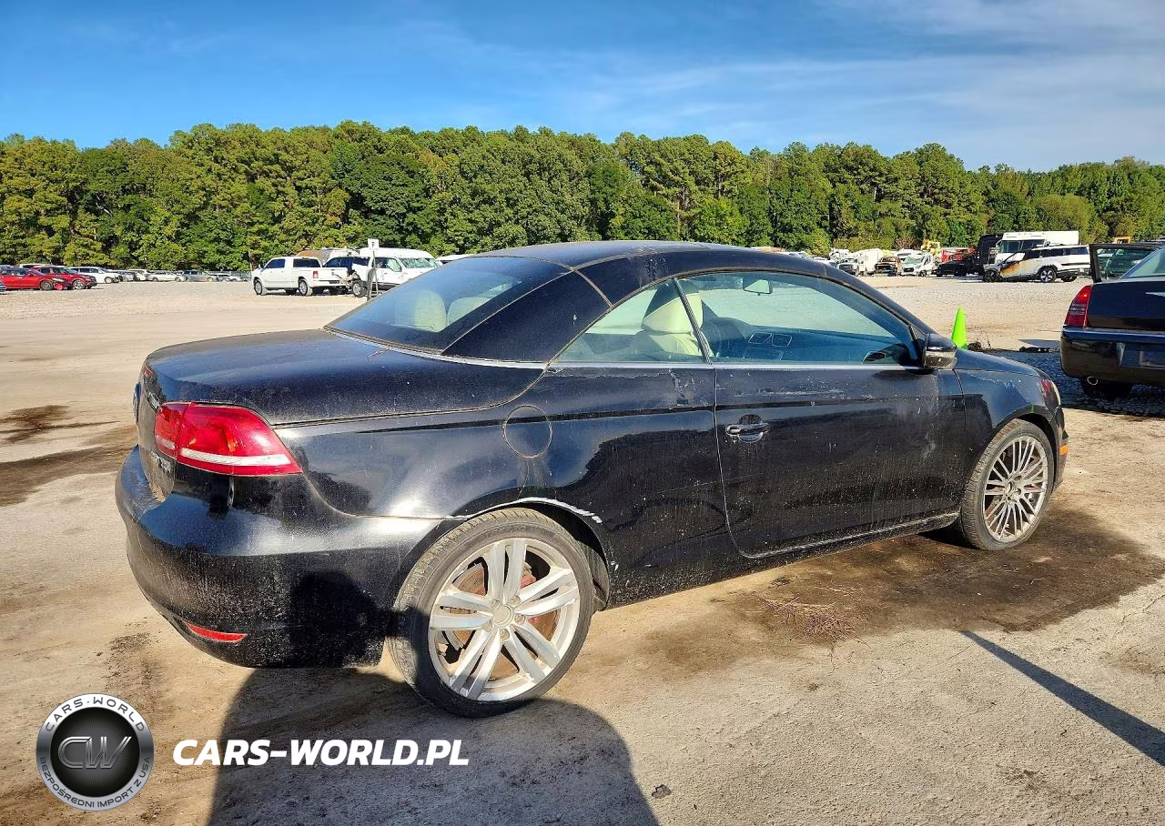 2012 Volkswagen Eos Komfort VIN:WVWBW7AH8CV002851 - 3
