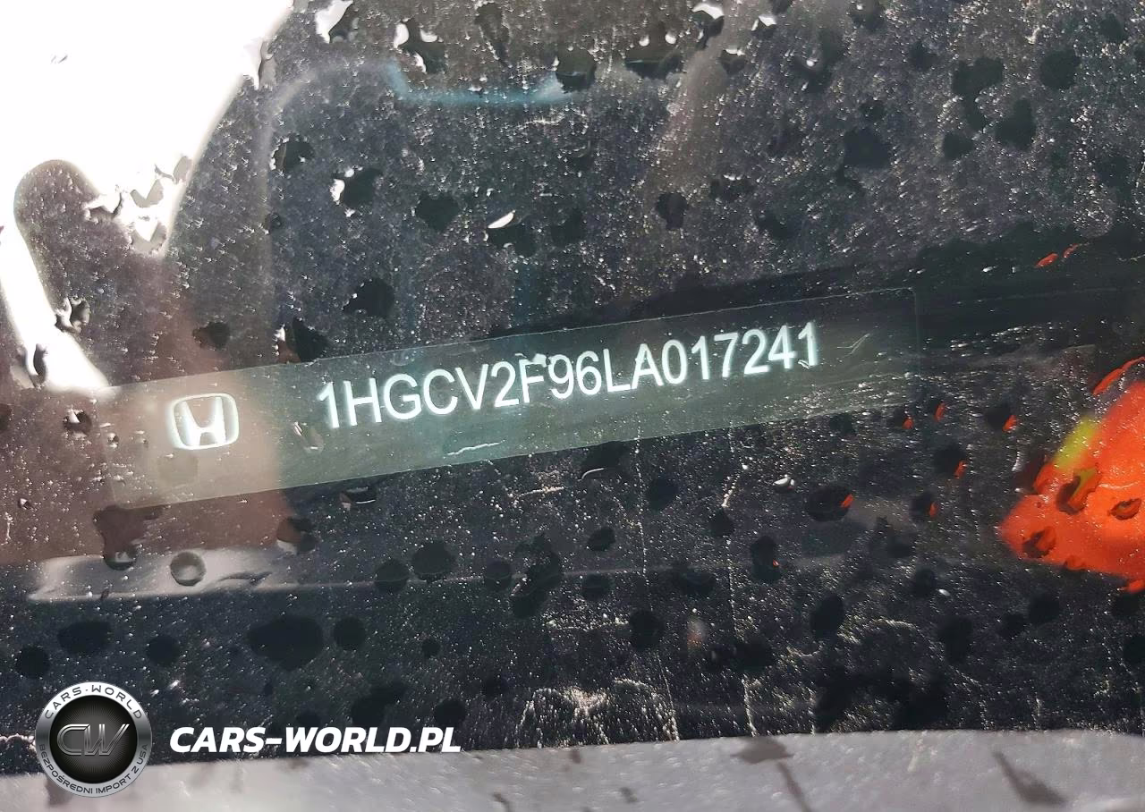 2020 Honda Accord Touring VIN:1HGCV2F96LA017241 - 12