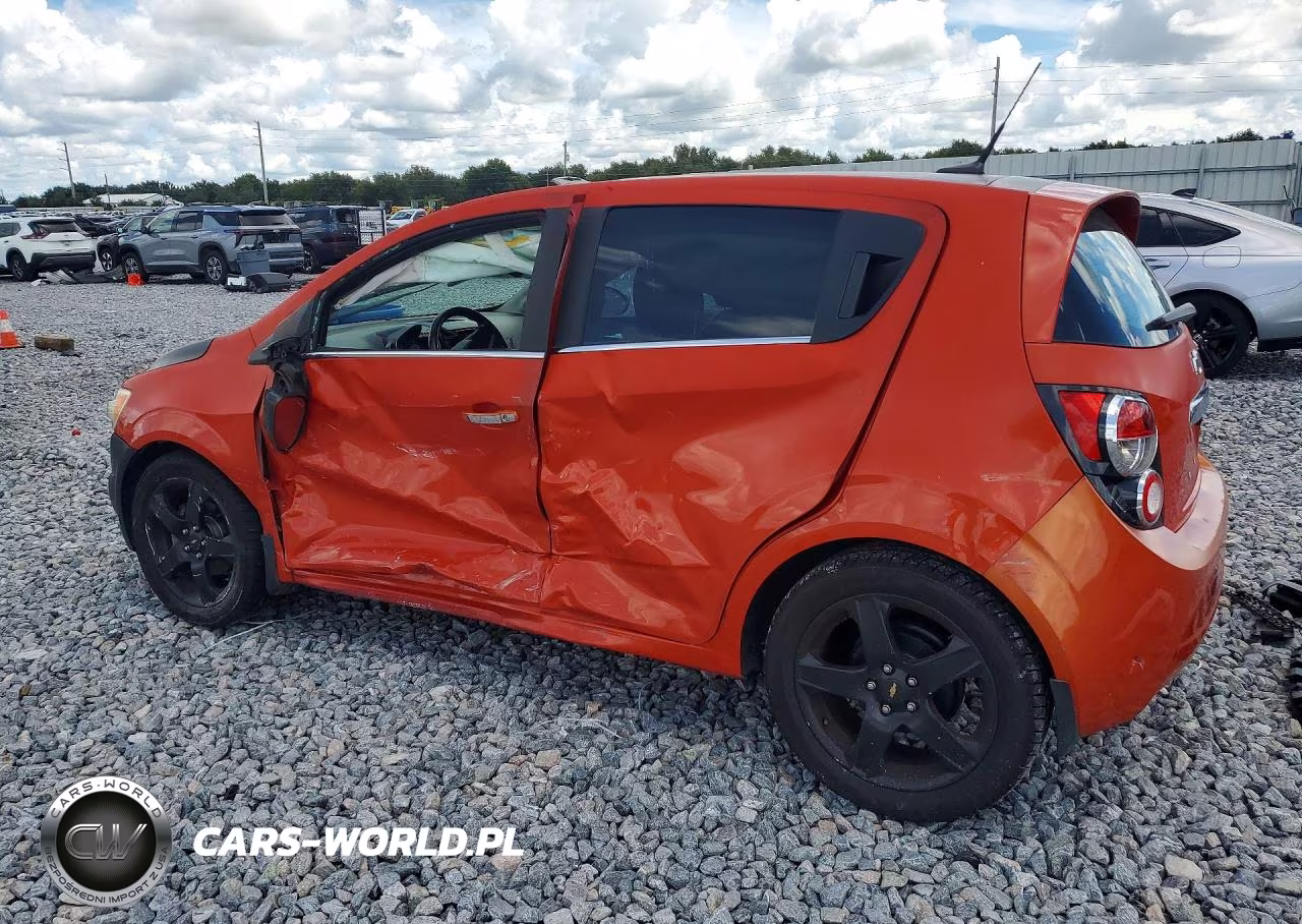 2012 Chevrolet Sonic Ltz VIN:1G1JF6SB9C4168813 - 2