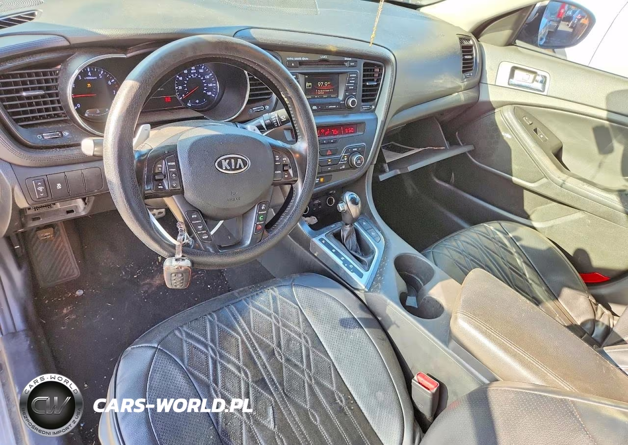 2012 Kia Optima Sx VIN:5XXGR4A61CG025314 - 8