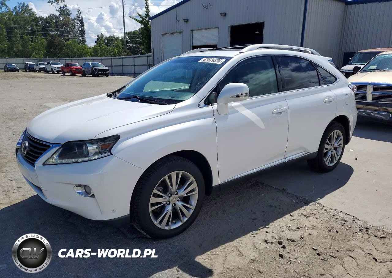 2013 Lexus Rx 350 VIN:2T2ZK1BA4DC106357 - 1