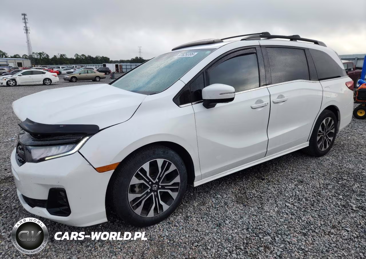 2025 Honda Odyssey Elite VIN:5FNRL6H91SB001845 - 1
