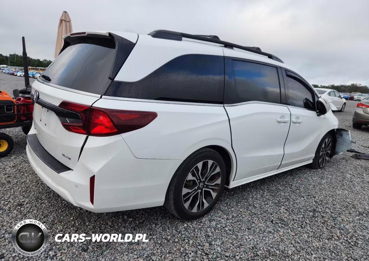 2025 Honda Odyssey Elite VIN:5FNRL6H91SB001845 - 3