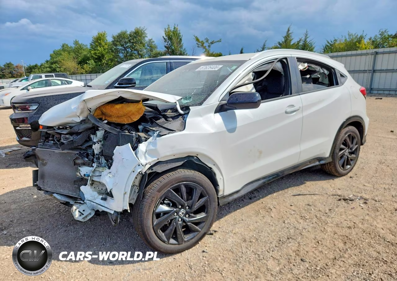 2021 Honda Hr-V Sport VIN:3CZRU6H18MM714161 - 1