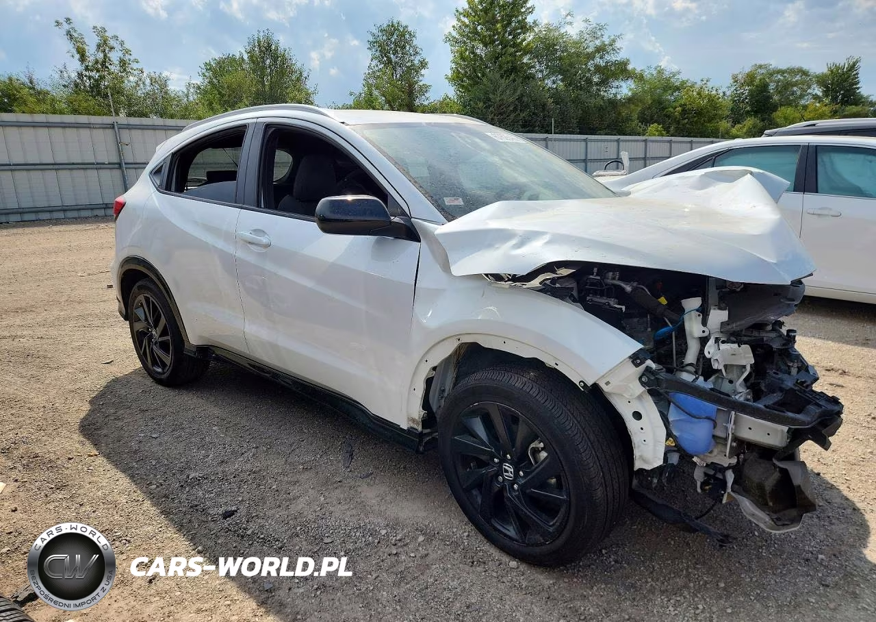 2021 Honda Hr-V Sport VIN:3CZRU6H18MM714161 - 4