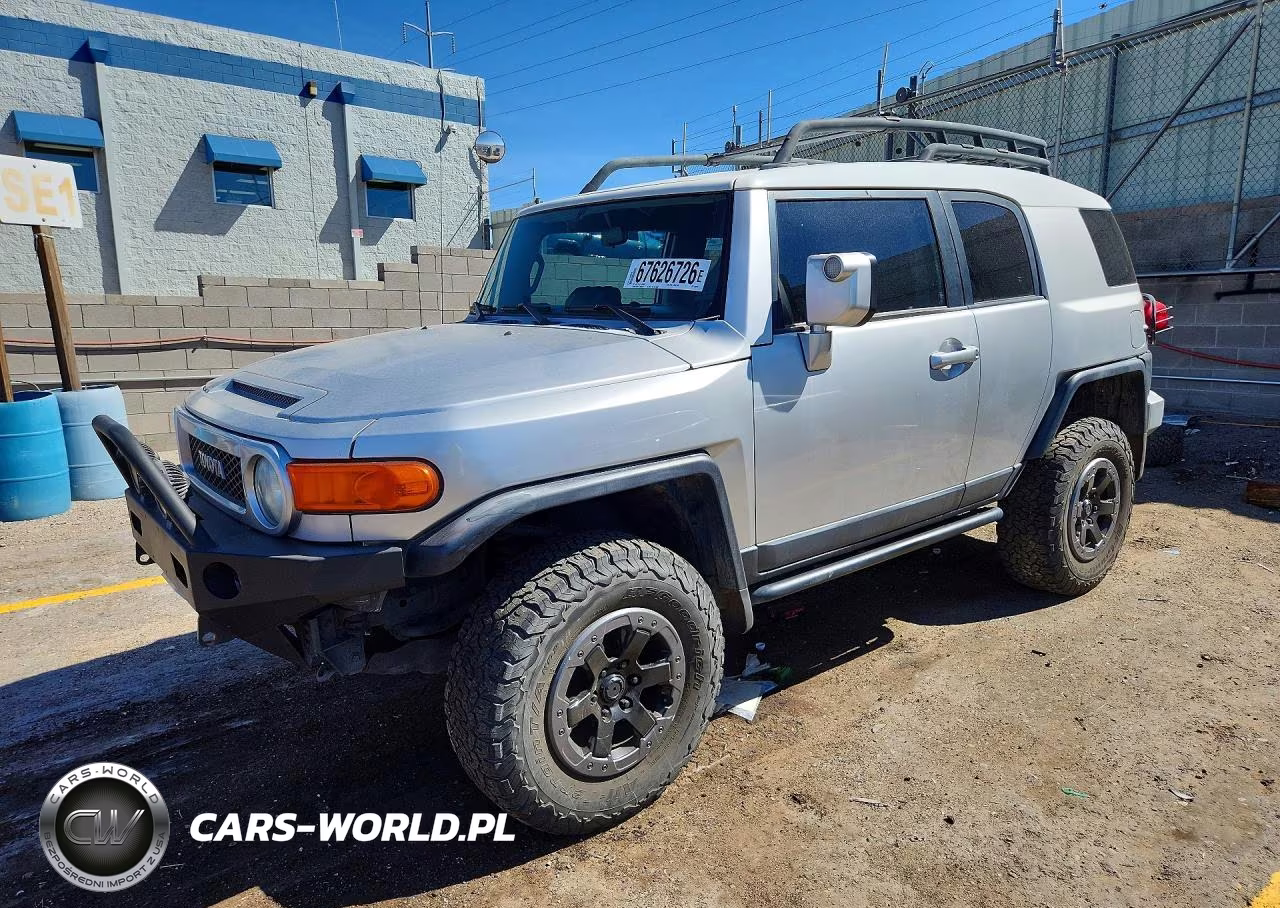 2007 Toyota Fj Cruiser Base VIN:JTEBU11F870033761 - 1