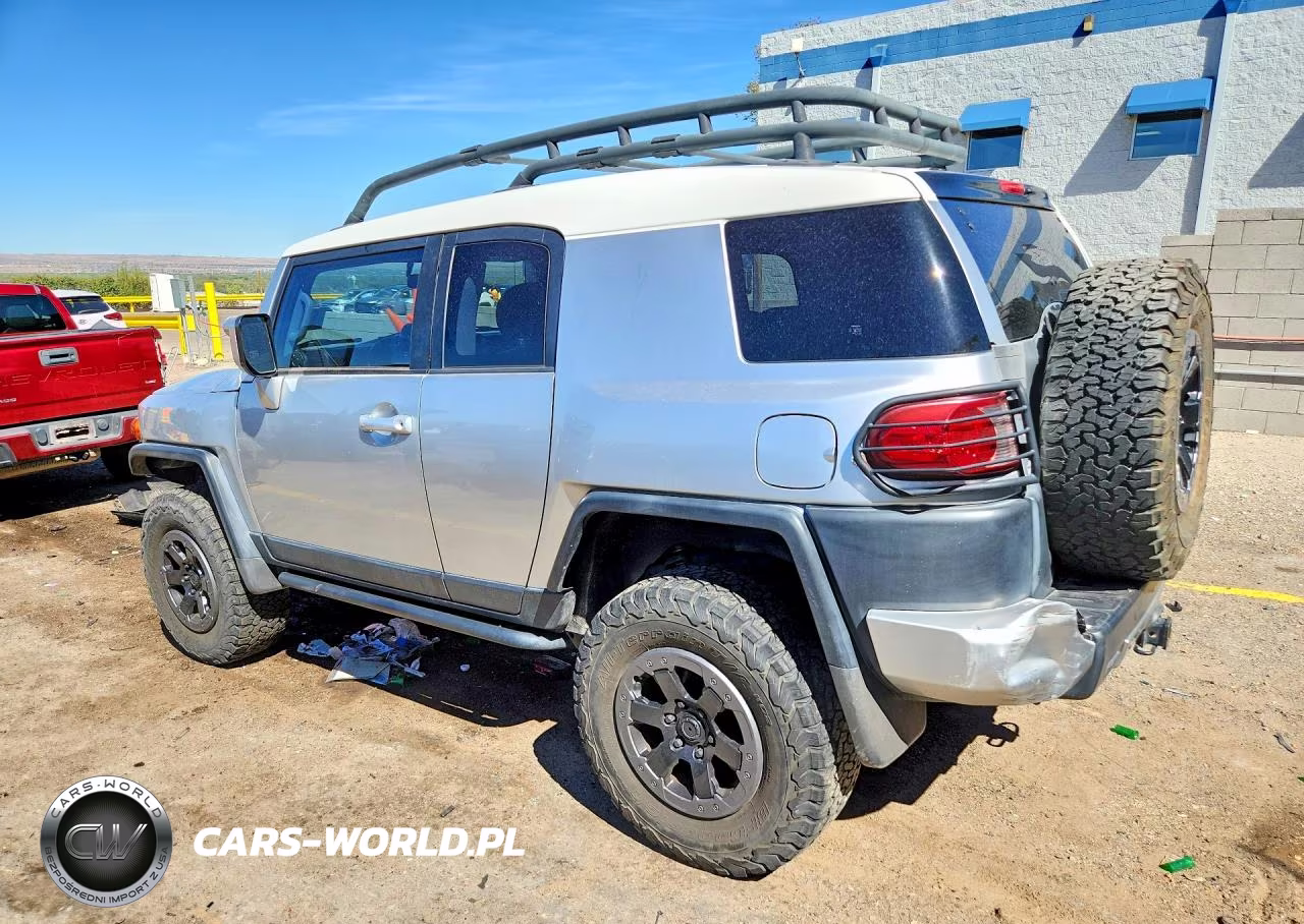 2007 Toyota Fj Cruiser Base VIN:JTEBU11F870033761 - 2