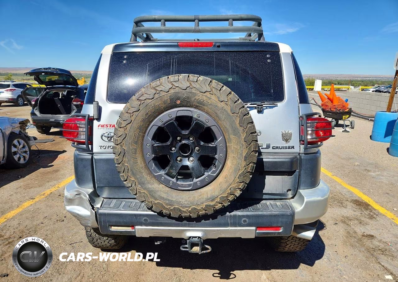 2007 Toyota Fj Cruiser Base VIN:JTEBU11F870033761 - 6