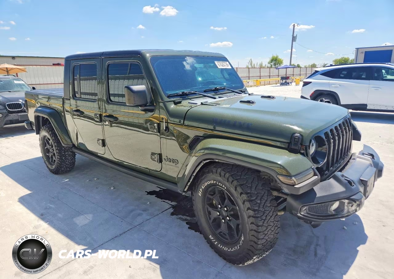 2021 Jeep Gladiator Sport VIN:1C6HJTAGXML577045 - 4