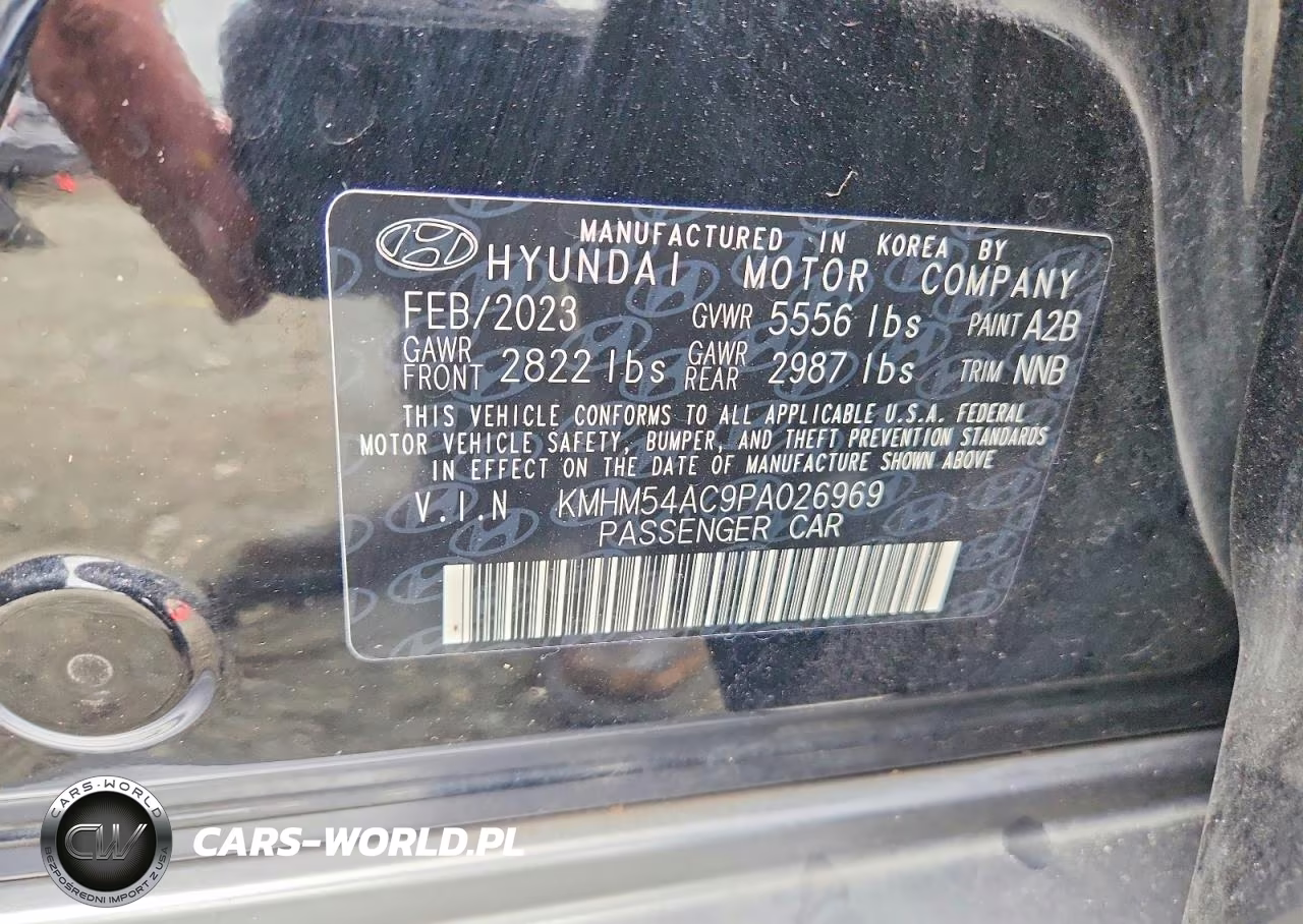 2023 Hyundai Ioniq 6 Limited VIN:KMHM54AC9PA026969 - 12