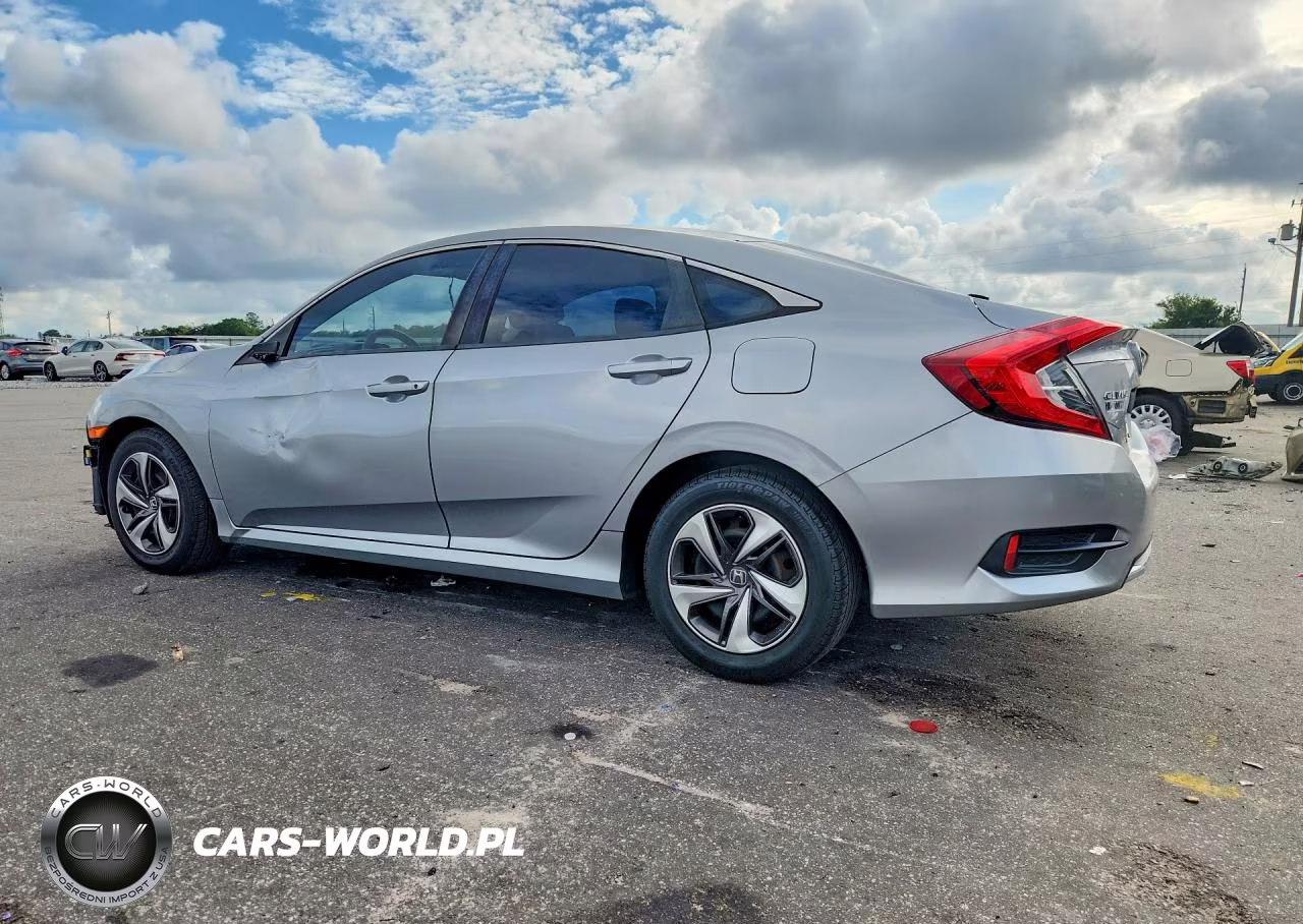 2019 Honda Civic Lx VIN:19XFC2F62KE042740 - 2