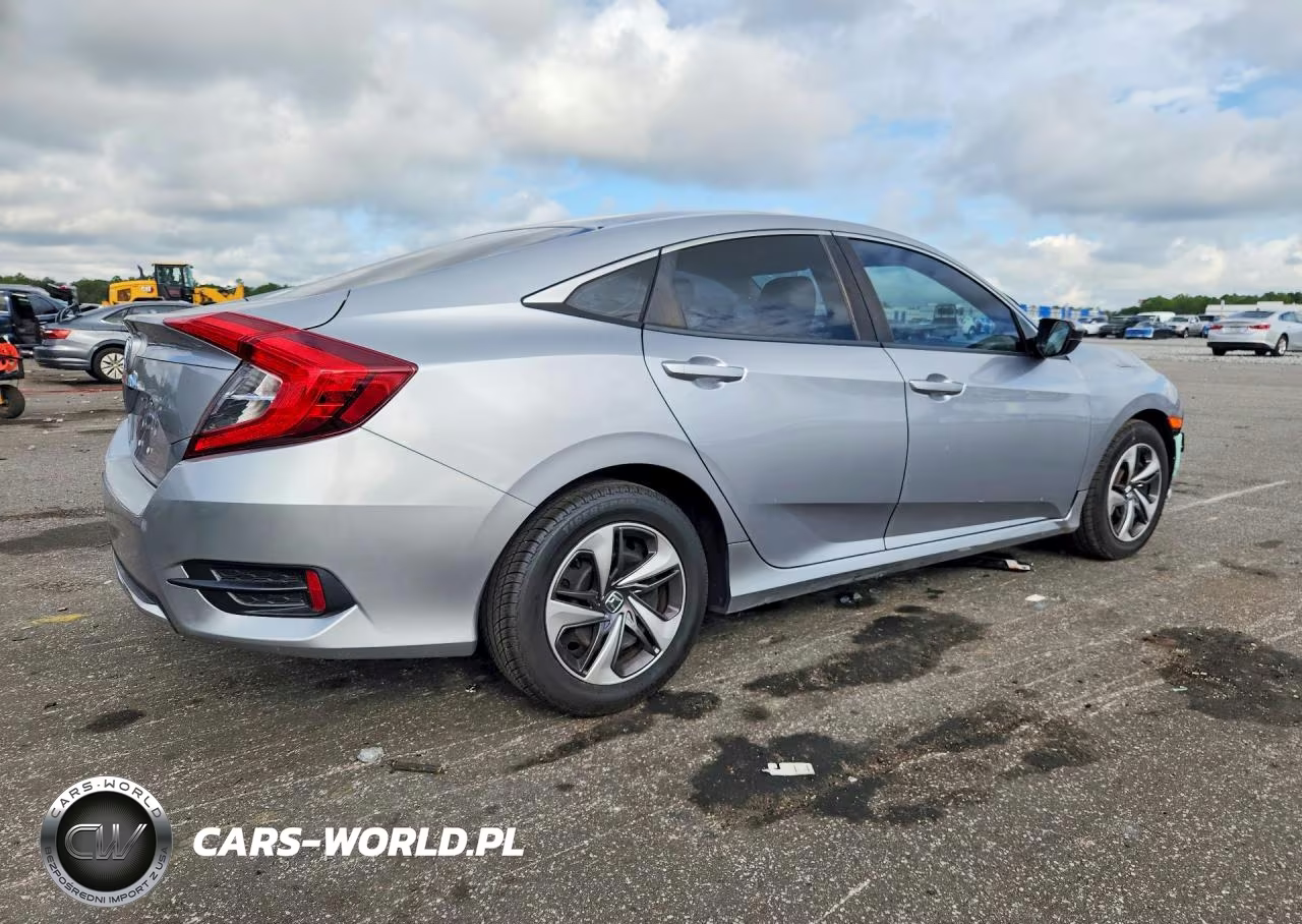 2019 Honda Civic Lx VIN:19XFC2F62KE042740 - 3