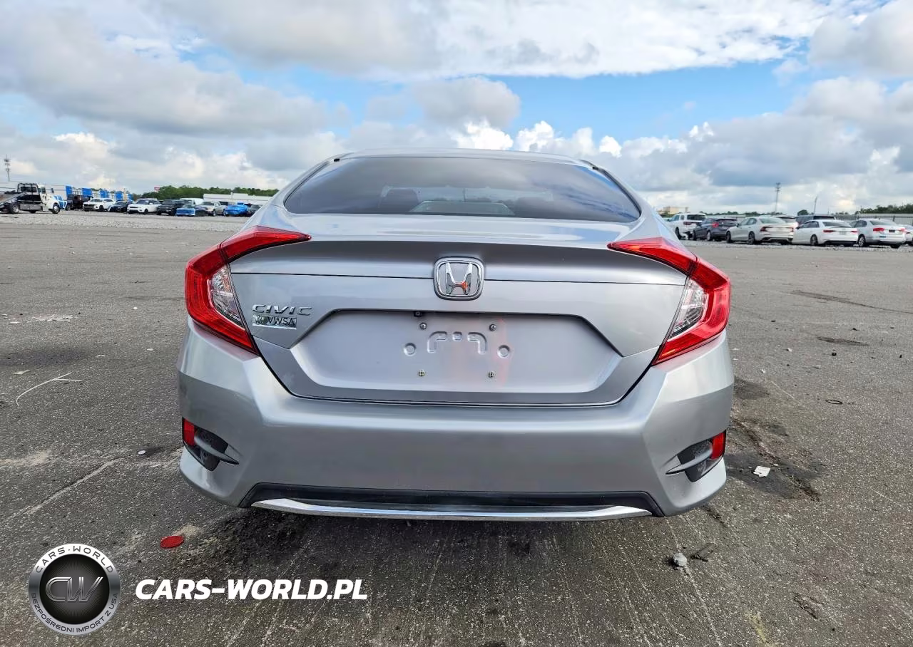 2019 Honda Civic Lx VIN:19XFC2F62KE042740 - 6