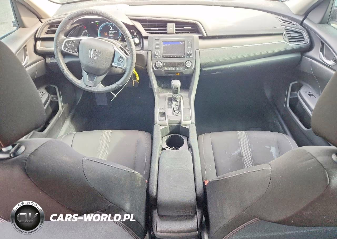 2019 Honda Civic Lx VIN:19XFC2F62KE042740 - 8