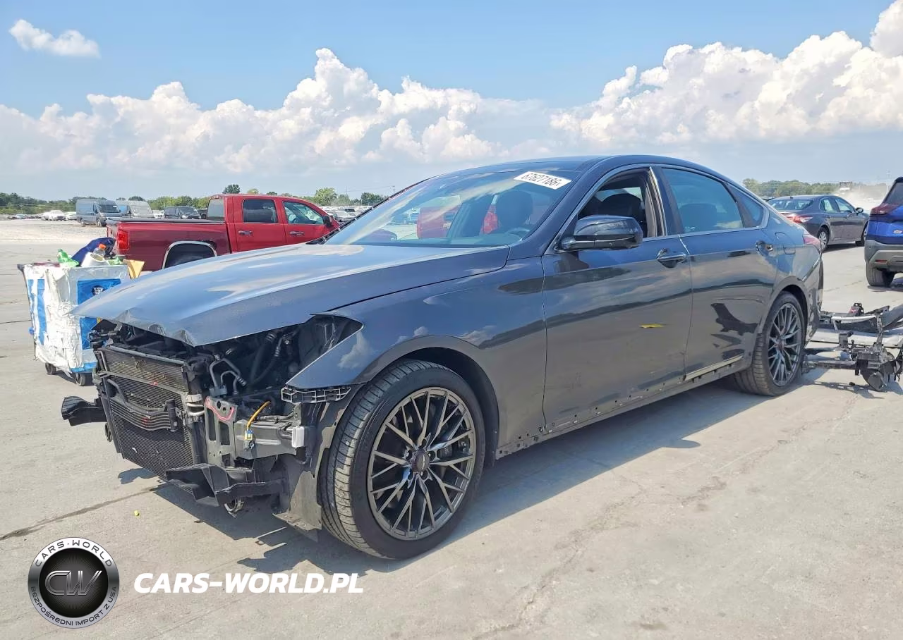 2019 Genesis G80 3.3T Sport VIN:KMHGN4JB3KU296596 - 1