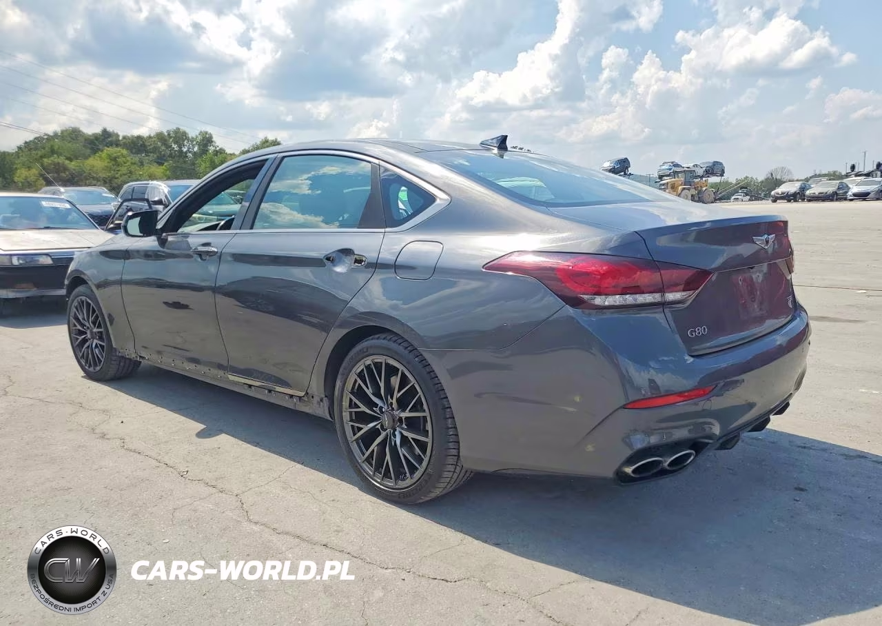 2019 Genesis G80 3.3T Sport VIN:KMHGN4JB3KU296596 - 2
