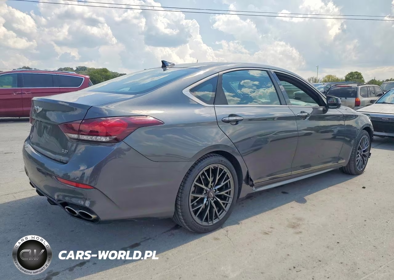 2019 Genesis G80 3.3T Sport VIN:KMHGN4JB3KU296596 - 3