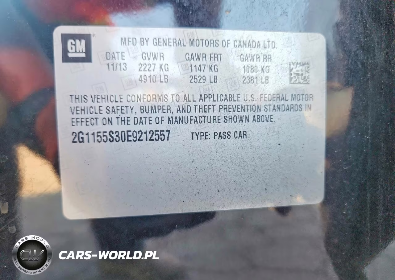 2014 Chevrolet Impala Ltz VIN:2G1155S30E9212557 - 13