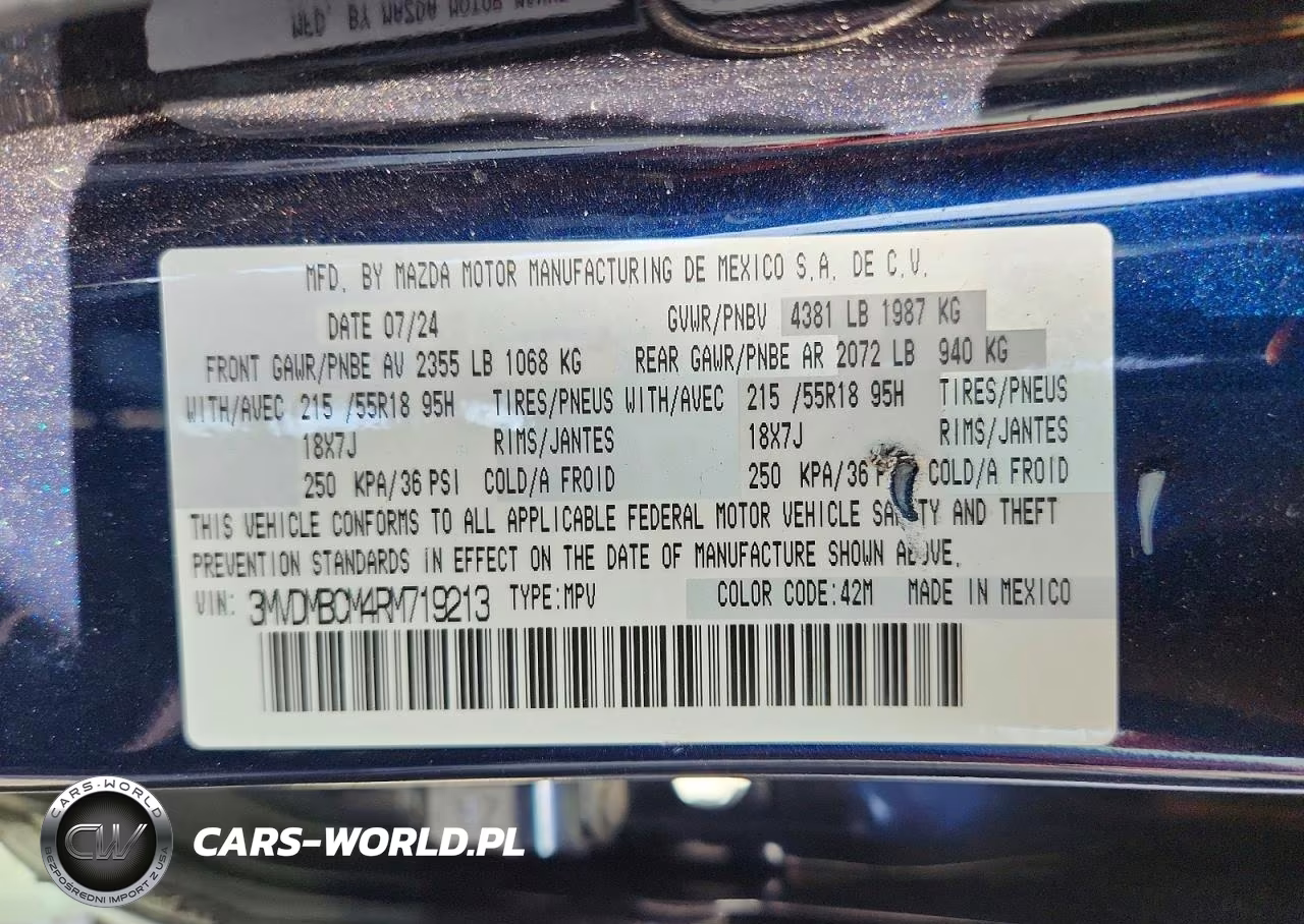 2024 Mazda Cx-30 Preferred VIN:3MVDMBCM4RM719213 - 14
