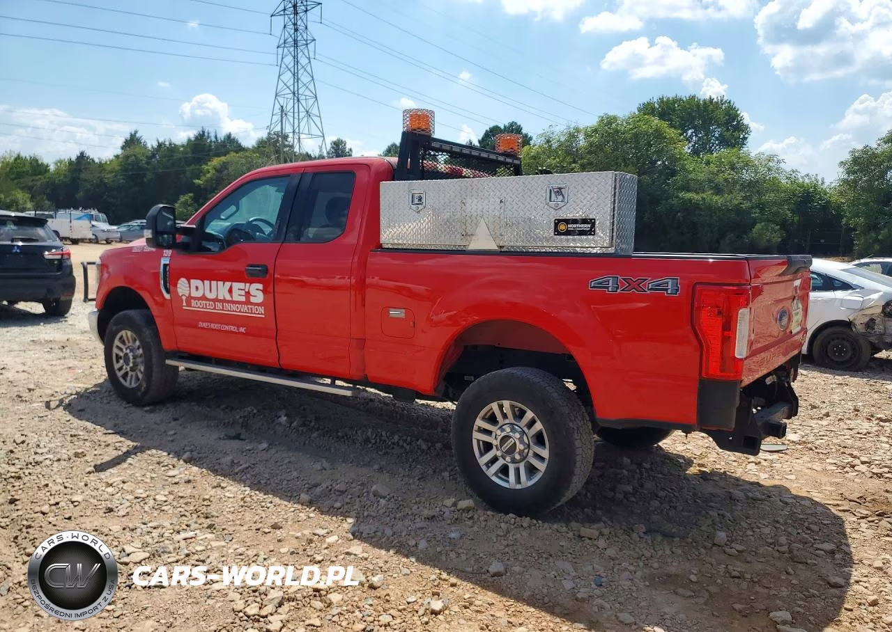 2018 Ford F250 Super Duty VIN:1FT7X2B69JEB32007 - 2