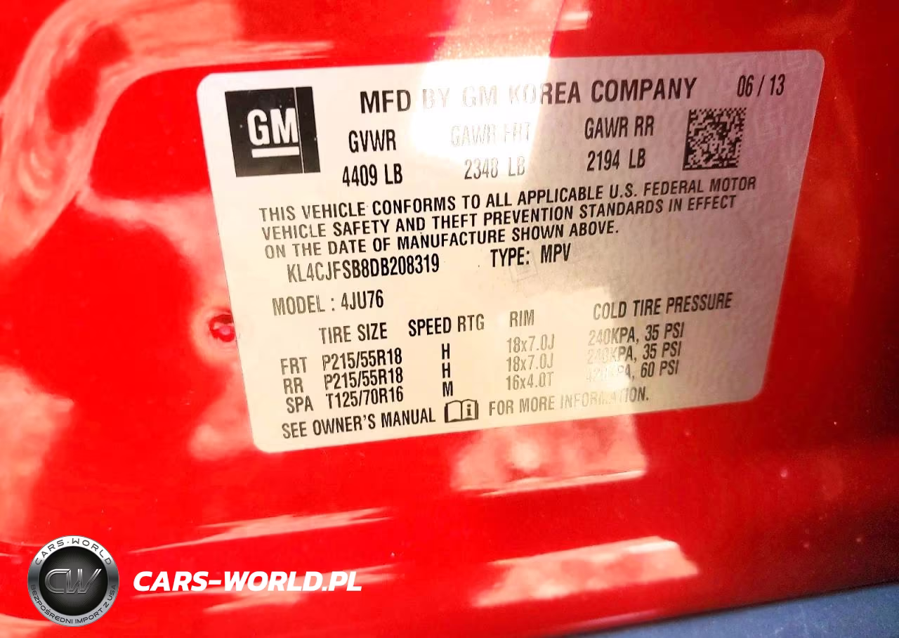 2013 Buick Encore Convenience VIN:KL4CJFSB8DB208319 - 12
