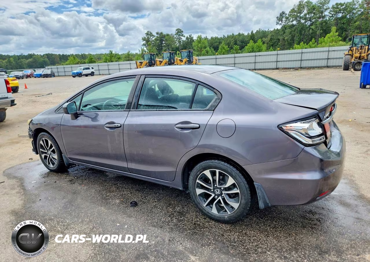 2014 Honda Civic Ex VIN:2HGFB2F8XEH557998 - 2