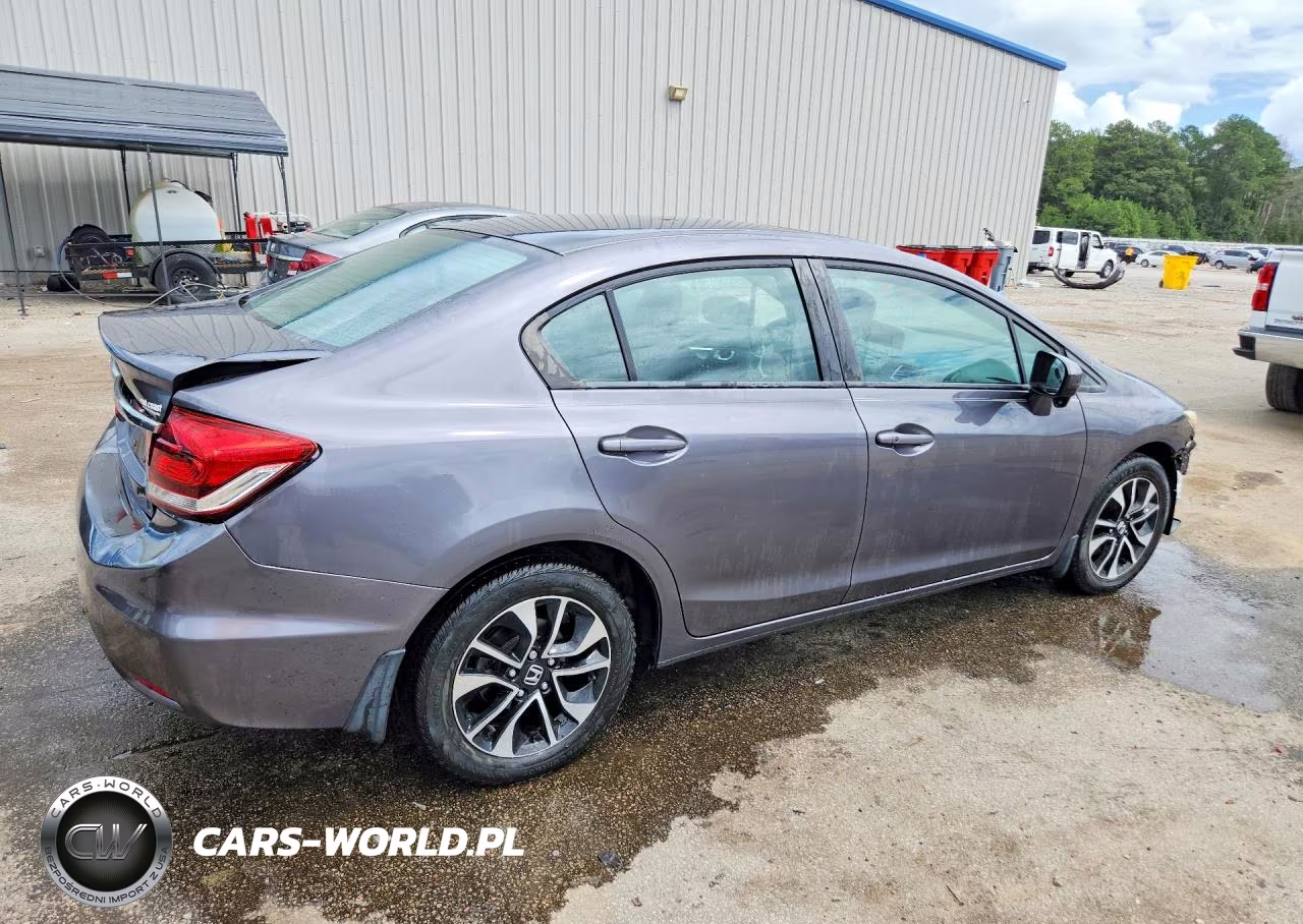 2014 Honda Civic Ex VIN:2HGFB2F8XEH557998 - 3