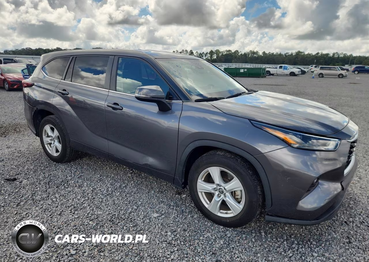 2024 Toyota Highlander Le VIN:5TDKDRAH1RS529487 - 4