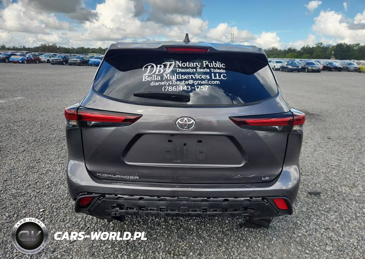 2024 Toyota Highlander Le VIN:5TDKDRAH1RS529487 - 6