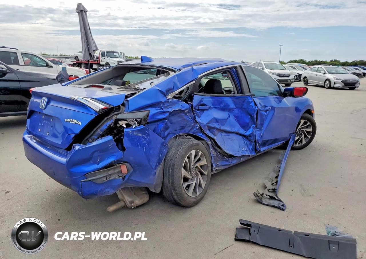 2018 Honda Civic Ex VIN:2HGFC2F76JH508361 - 3