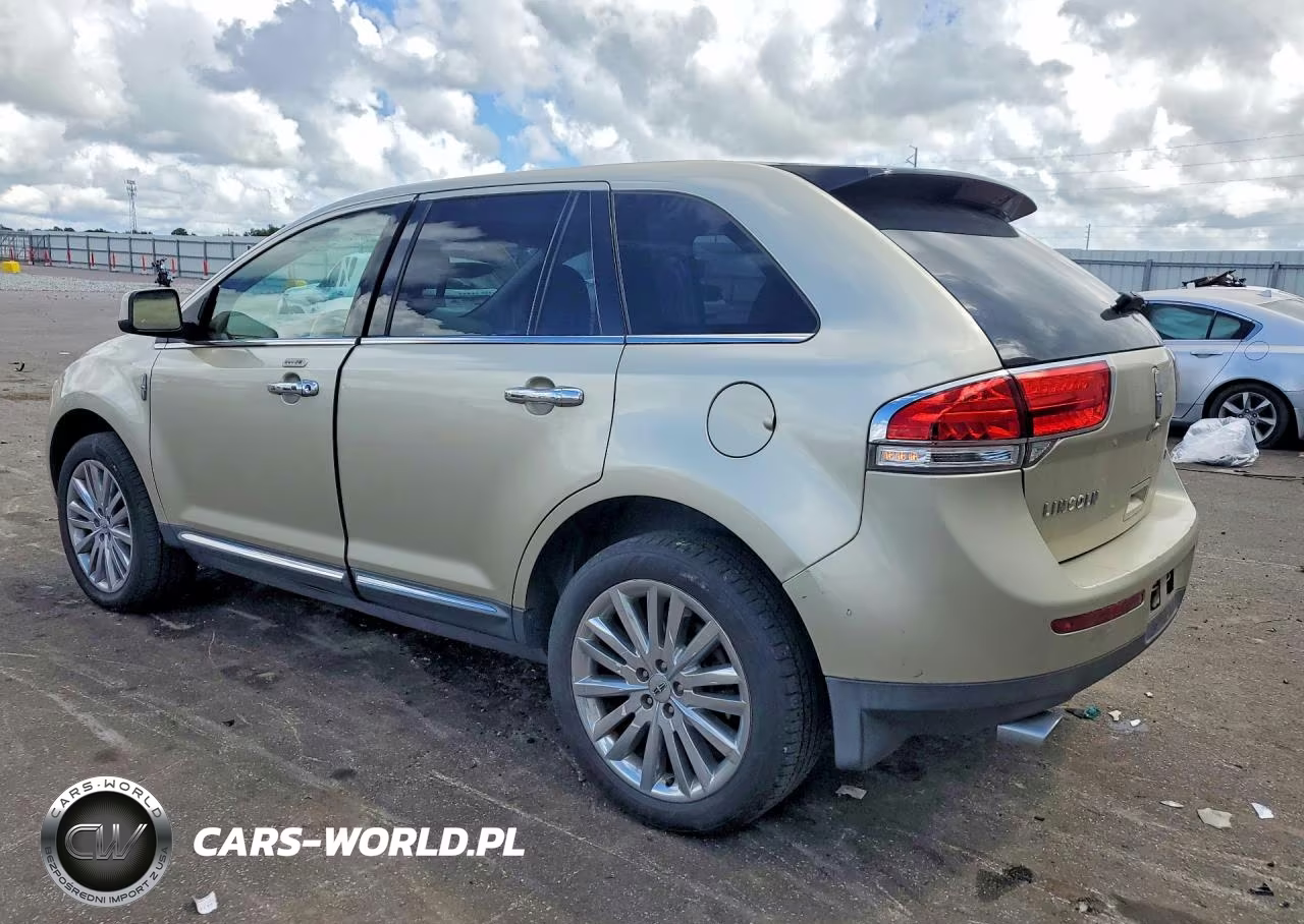 2011 Lincoln Mkx VIN:2LMDJ6JK9BBJ01041 - 2