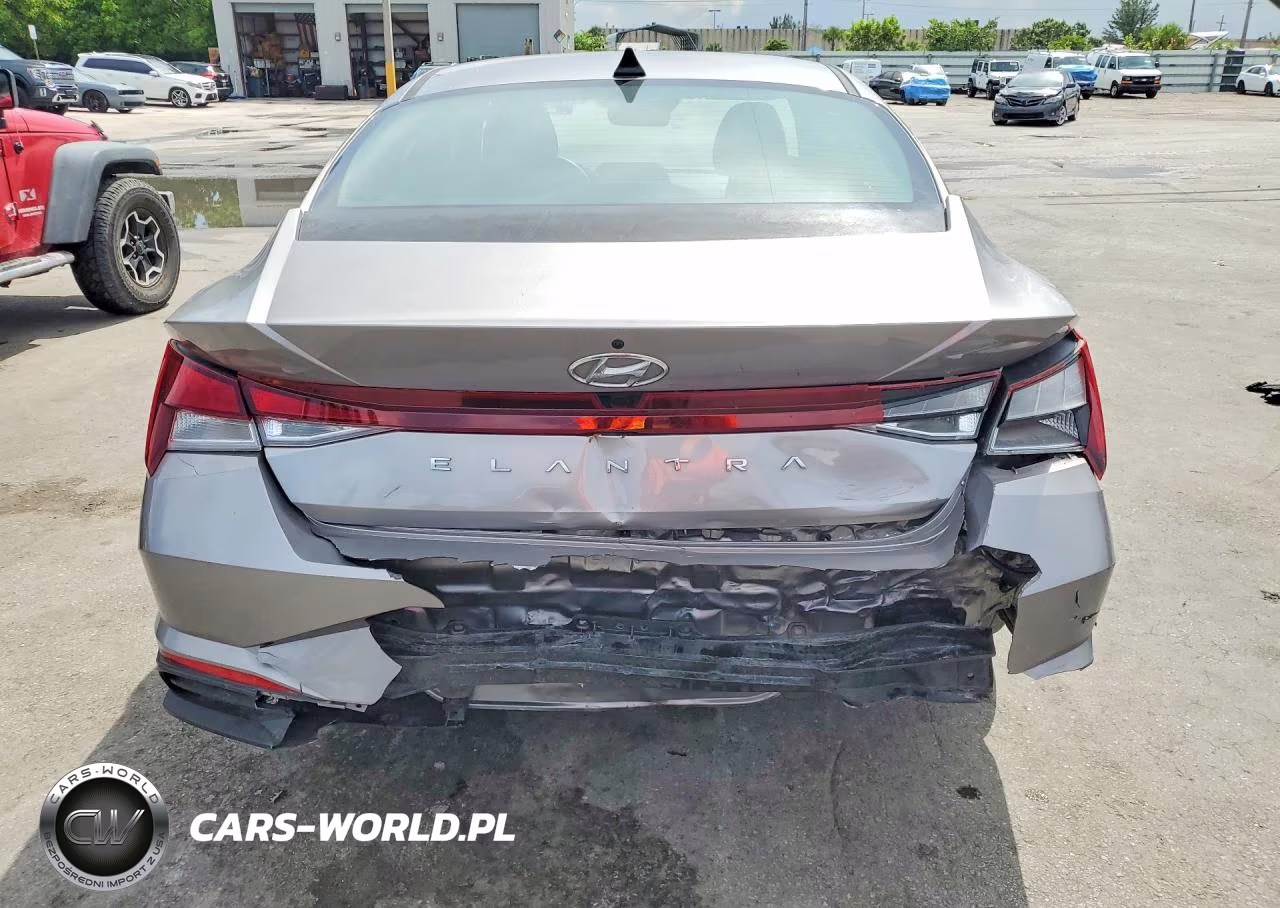 2023 Hyundai Elantra Sel VIN:KMHLM4AG5PU549177 - 6