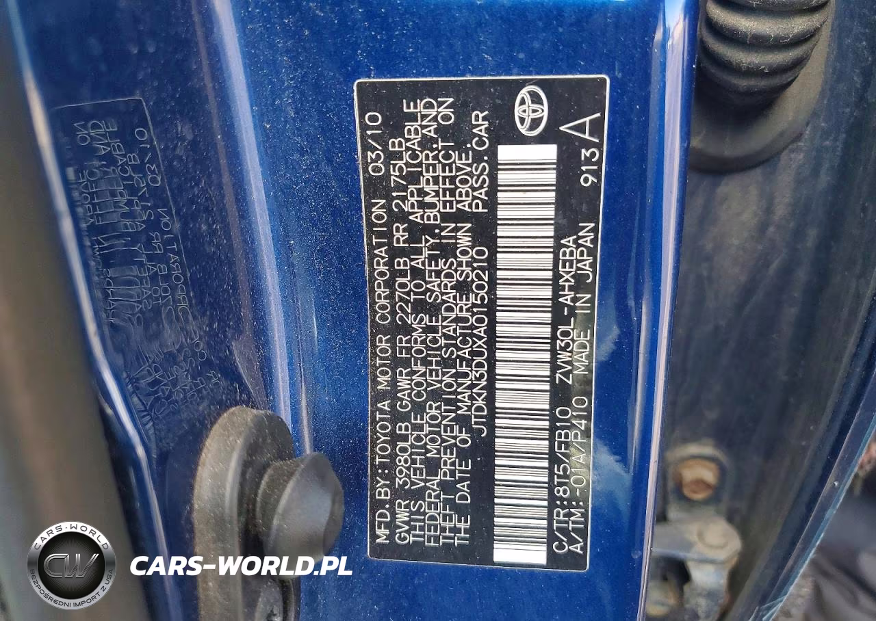 2010 Toyota Prius Ii VIN:JTDKN3DUXA0150210 - 12